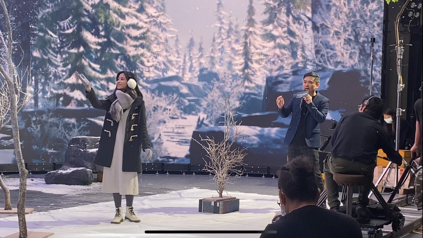 友達以ALED先進顯屏技術，與金馬獎視覺特效團隊「再現影像」攜手合作打造LED虛擬攝影棚，提供沉浸式表演體驗，並精簡拍攝成本與時間