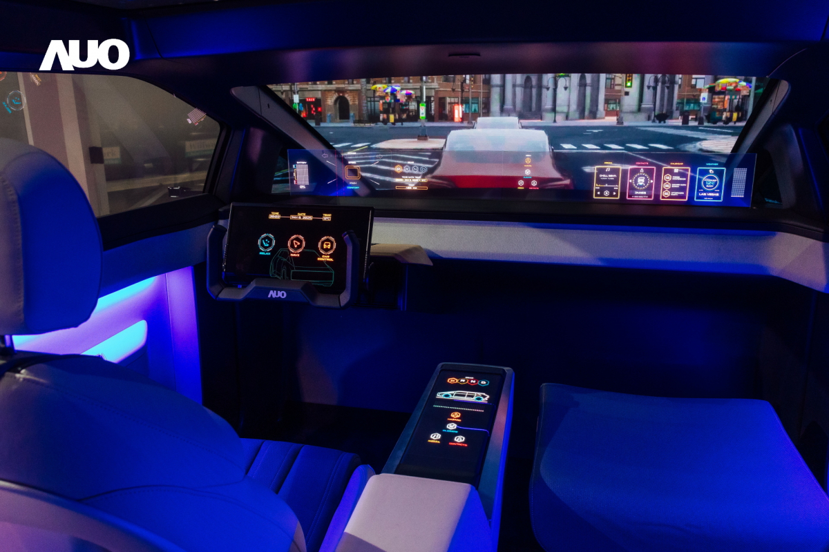 「友達智慧座艙2025」以使用者體驗為核心，運用Micro LED顯示科技為基礎搭配AI創新應用，打造沉浸、互動的座艙體驗，獲得台灣精品銀質獎